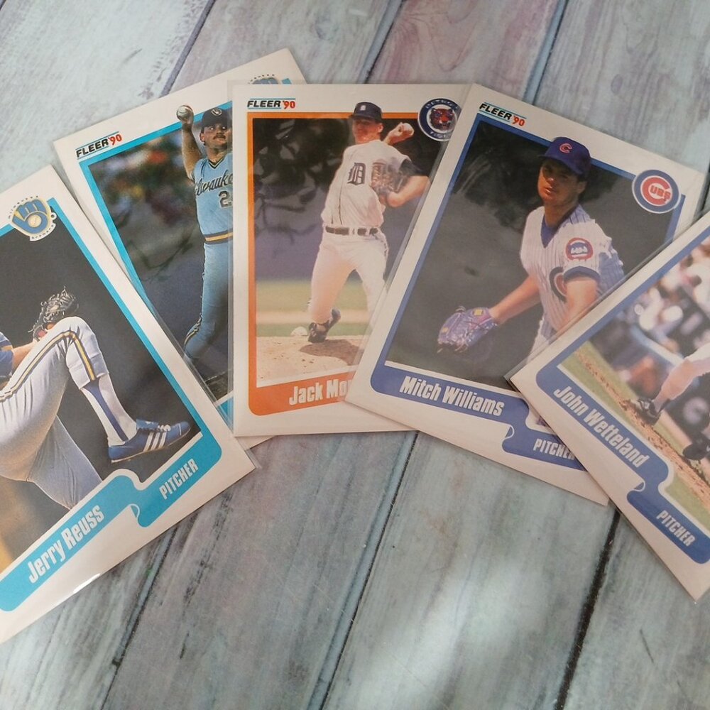 1990 Fleer Pitcher Lot